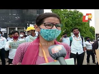 Students Hit Streets In Odisha Demanding Online Exams