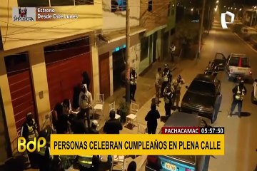 Pachacamac: intervienen a más de 70 personas en operativo policial
