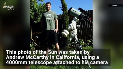 Incredible Photo Catches the Moment the ISS Passes In Front of the Sun