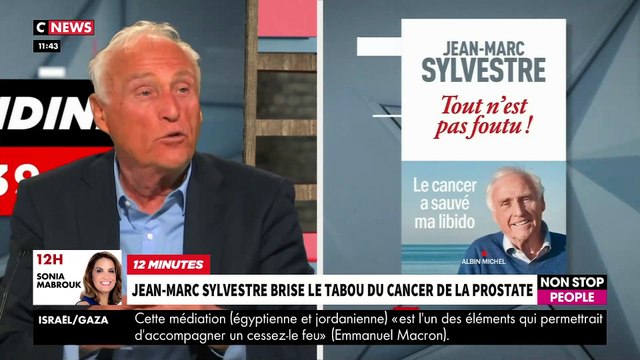 Le journaliste économique Jean-Marc Sylvestre, au bord des larmes, évoque son combat contre le cancer de la prostate dans Morandini Live - VIDEO