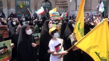 TAHRAN - İran'da Filistin'e destek gösterisi yapıldı