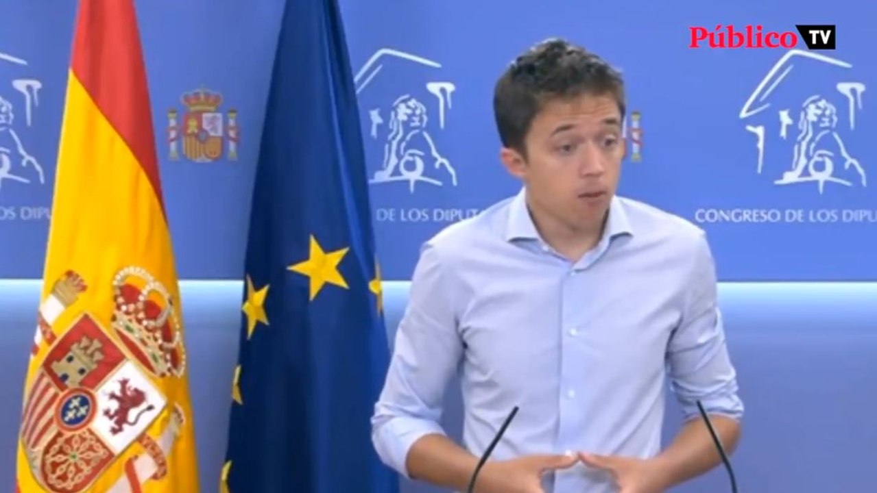 Íñigo Errejón, sobre Abascal y su viaje a Ceuta: "Sigue chapoteando en el estercolero moral"