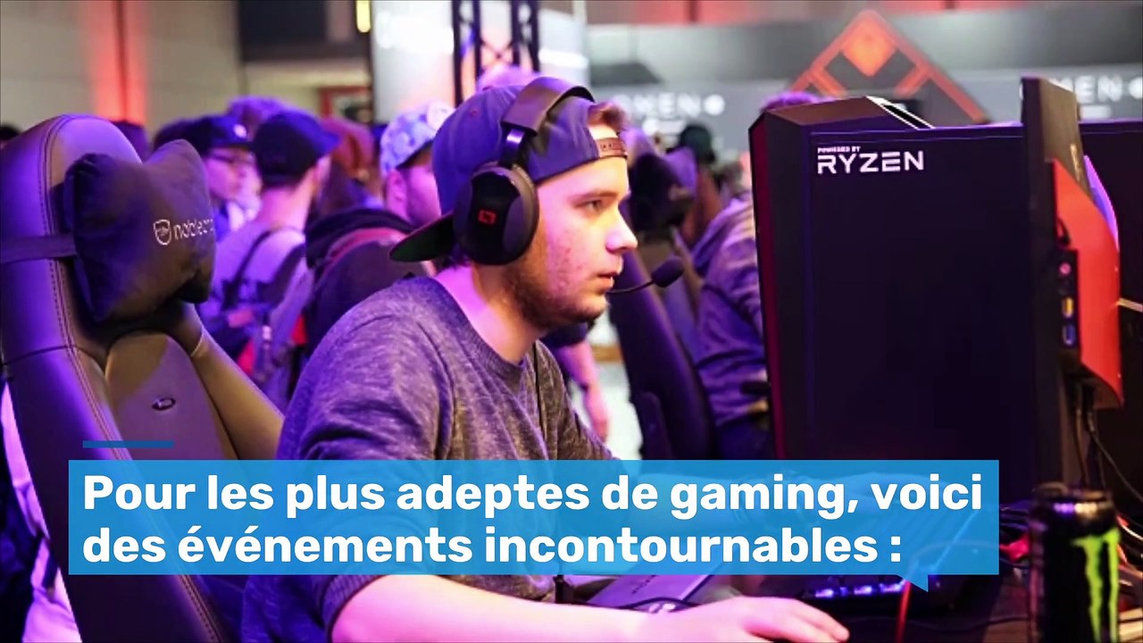 Les plus gros événements de gaming