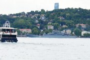 Son dakika haber... Rus savaş gemisi İstanbul Boğazı'ndan geçti