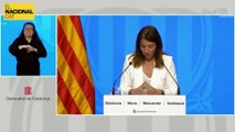 La consellera de la Presidència, Meritxell Budó, diu a la ministra Montero que llegeixi els resultats de les urnes a Catalunya