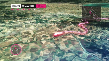 Le profil de la 11e étape - Cyclisme - Giro