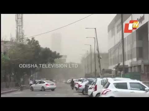 Massive Dust Storm Hits Delhi & NCR, Normalcy Affected