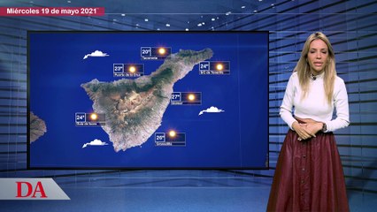 El tiempo en Canarias para este miércoles 19 de mayo de 2021