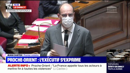 Jean Castex: "Nous soutenons sans réserve les efforts de médiation égyptiens" dans le conflit au Proche-Orient.