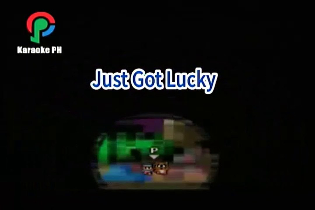 Jo Boxers Just Got Lucky Karaoke video Dailymotion