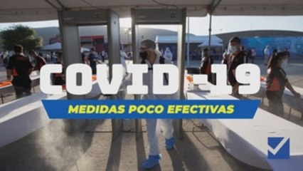 Medidas poco efectivas para combatir la covid-19