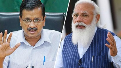 AAP attacks BJP over live telecast of PM Modi's with DMs