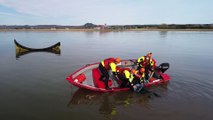 Pratique Sauvetage pompiers Kamouraska_crédits Léonard Dumas