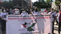 ESKİŞEHİR - İsrail'in Filistin'e yönelik saldırıları protesto edildi