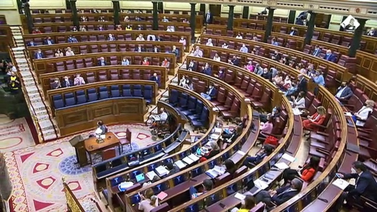 Irene Montero: "Pido perdón a las personas trans porque este debate debía haber llegado a esta Cámara por parte del Gobierno"