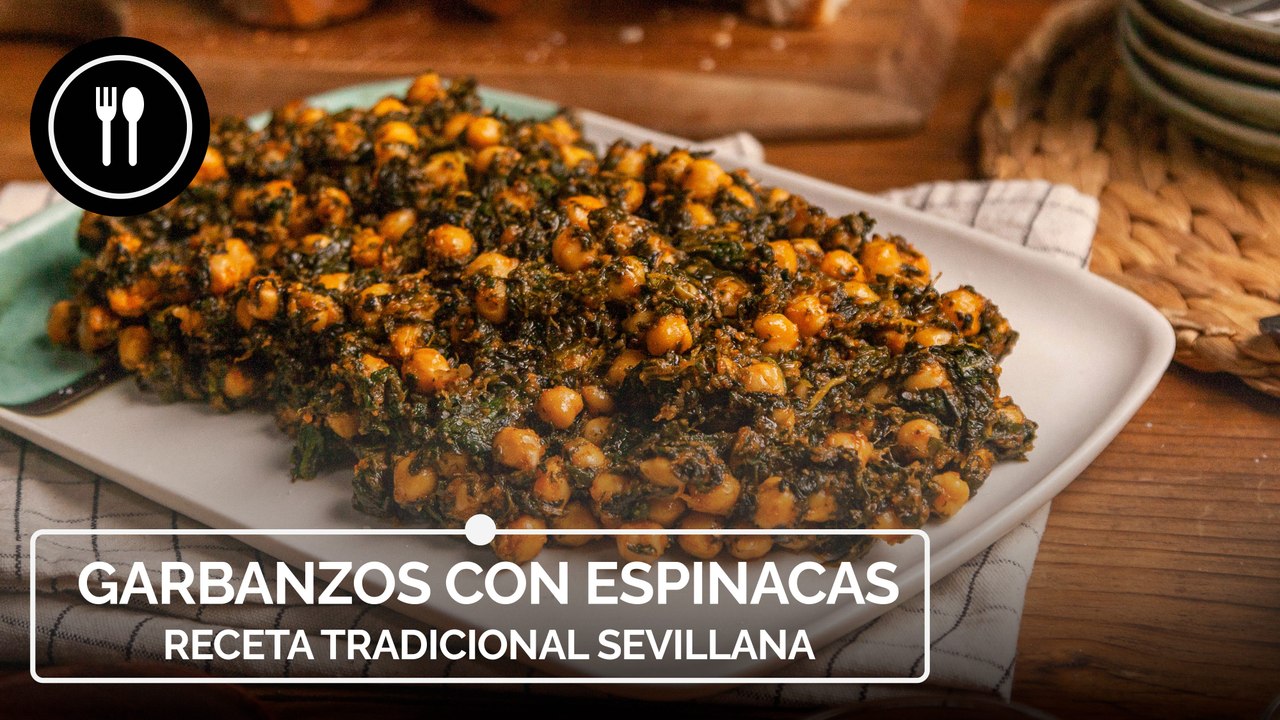 Garbanzos con Espinacas