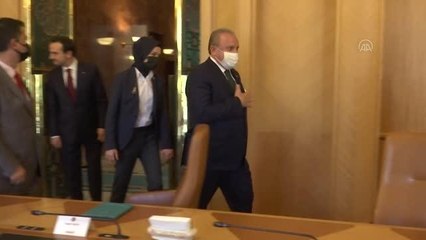 Son dakika haberi: TBMM Başkanı Şentop, Kuzey Makedonya Eğitim ve Bilim Bakanı Carovska'yı kabul etti