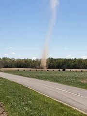 Dust Devil in Farmer's Field