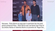 Ricky Martin fier papa : nouvelle photo de son fils Renn dans les bras de son mari