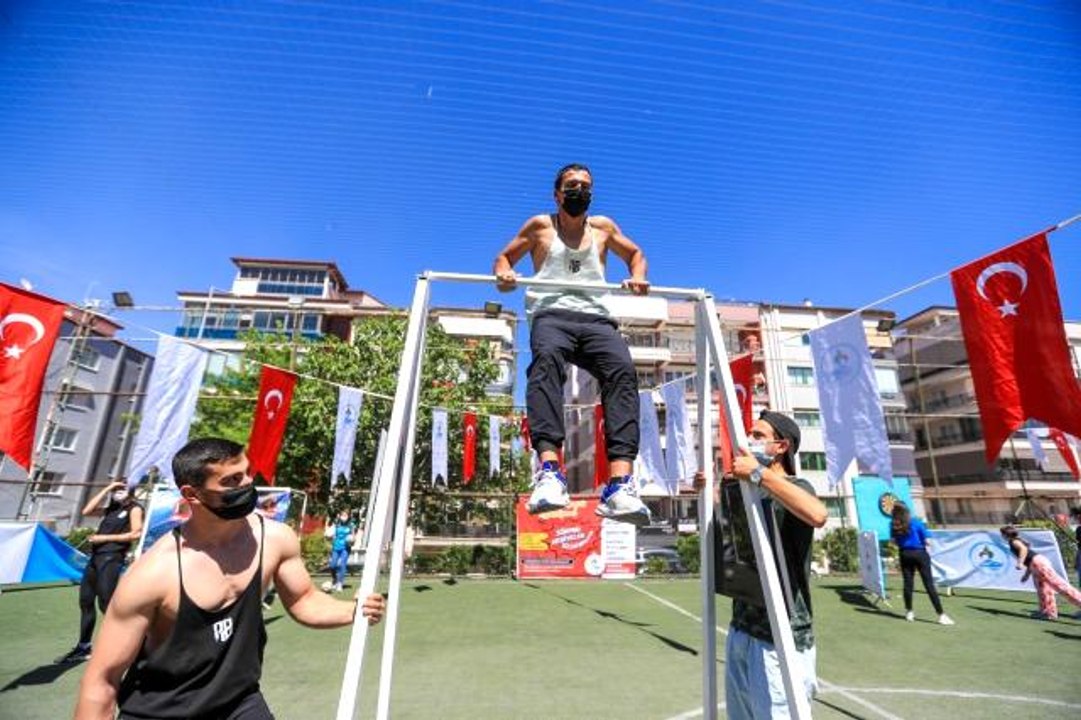 Pamukkale'yi 19 Mayıs coşkusu sardı