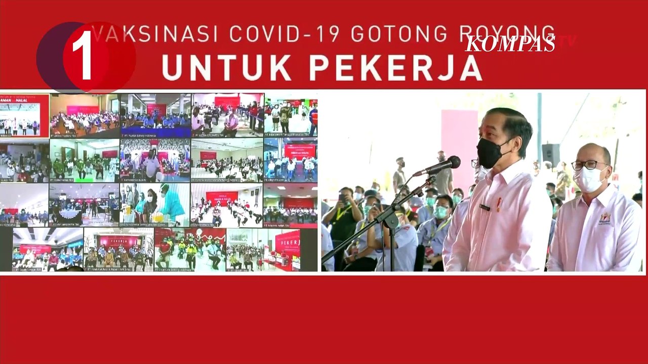 [TOP3NEWS] Vaksinasi Gotong Royong, Swab Antigen Door to Door, Demo Palestina