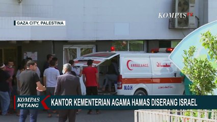 Kantor Kementerian Agama Hamas Diserang Israel