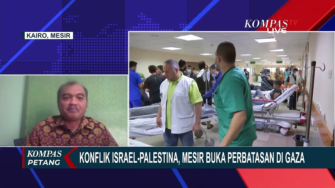 Konflik Israel-Palestina, Mesir Buka Perbatasan di Gaza