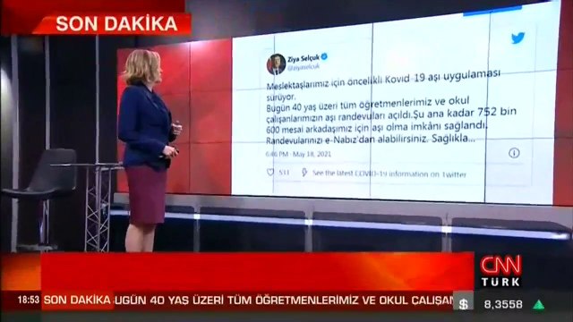 Bakan Selçuk açıkladı: Öğretmenlerin aşı randevusu açıldı