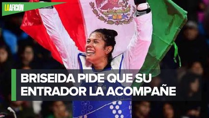 Briseida Acosta lanza mensaje para que su entrenador la acompañe a Tokio 2020