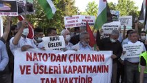 MALATYA - İsrail'in Filistin'e yönelik saldırıları protesto edildi