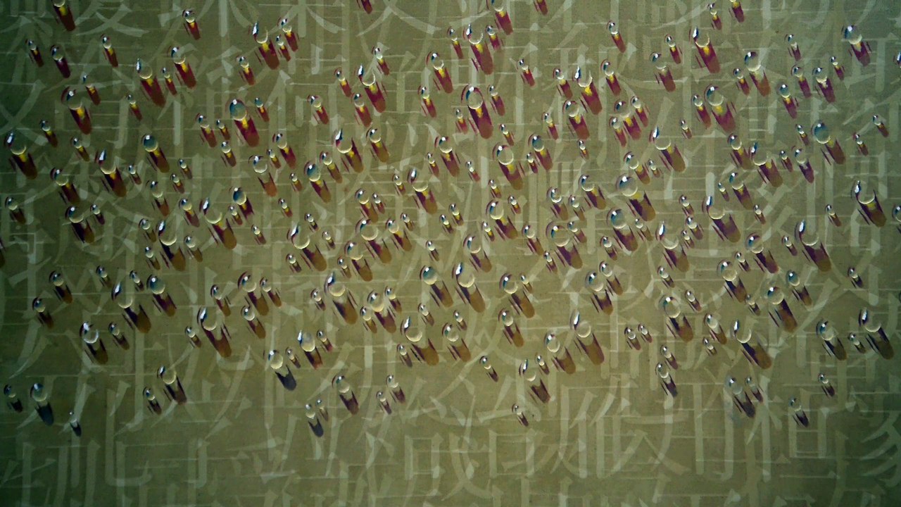 L'homme qui peint des gouttes d'eau - Trailer