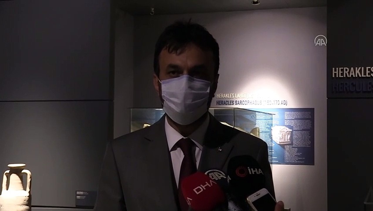 KAYSERİ - İstanbul'da sergilenen Erciyes Dağı'nın isminin geçtiği 2 bin 800 yıllık anıt Kayseri'ye getirildi