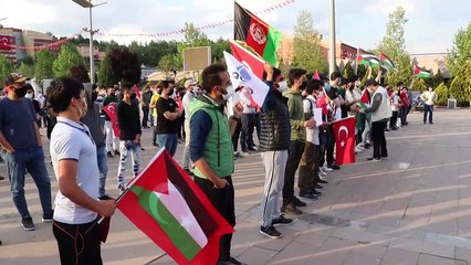 KARABÜK - İsrail'in Mescid-i Aksa'ya saldırıları protesto edildi