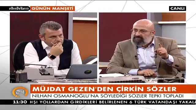 'pezevenk' Müjdat ve 'Bidon kafa'dan büyük terbiyesizlik!