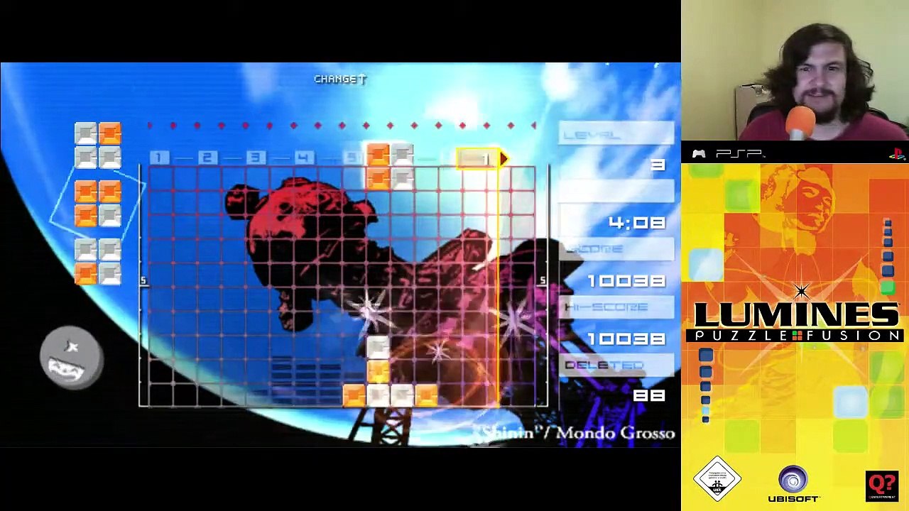 Old School - Lumines (PSP)