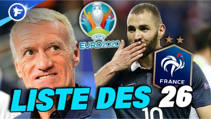 Équipe de France : la liste des 26 pour l'Euro 2020