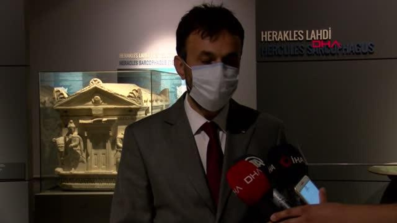 KAYSERİ ERCİYES'İN İSMİNİN GEÇTİĞİ 2 BİN 800 YILLIK KİTABE KAYSERİ'YE GETİRİLDİ