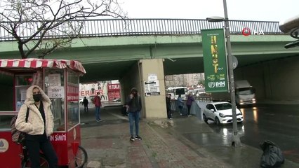 İstanbul’da beklenen sağanak yağış başladı