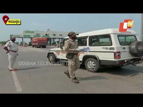 Strict Checking Of Vehicles By Balasore Police In Odisha-West Bengal Border