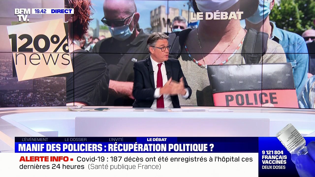 Présence de politiques à la manifestation des policiers : récupération politique ? - 18/05