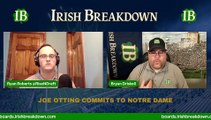 Joe Otting Earning A Spot At Notre Dame