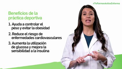La importancia del ejercicio físico en la diabetes. Tu farmacéutico informa