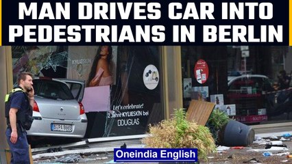 Berlin: One person killed, eight injured after man drives car into pedestrians | Oneindia News *News