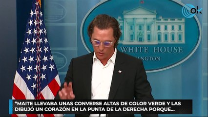 Emotivo alegato de Matthew McConaughey contra las armas de fuego en la Casa Blanca