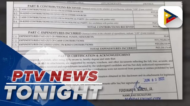 BBM-Sara tandem able to submit SOCE to Comelec