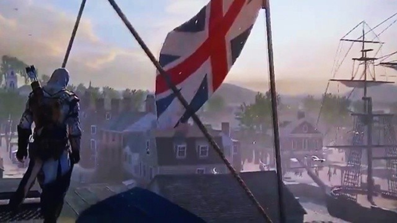 Assassin's Creed 3 - Gameplay-Video: Massaker im Hafen von Boston