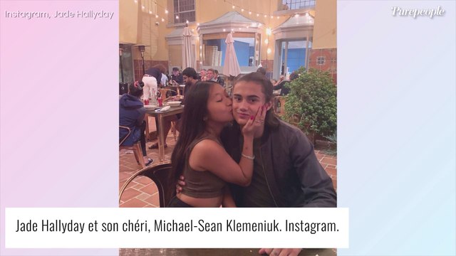 Jade Hallyday folle amoureuse, un tendre hommage à son chéri pour une jolie occasion