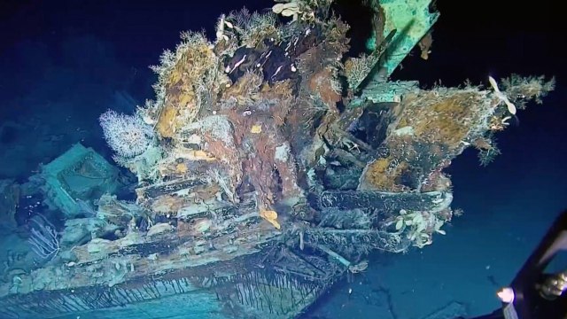 Des images inédites d'un galion coulé il y a 300 ans au large de la Colombie