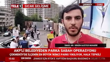 Çekmeköy'de rant operasyonu! Kaftancıoğlu tek başına alana girdi