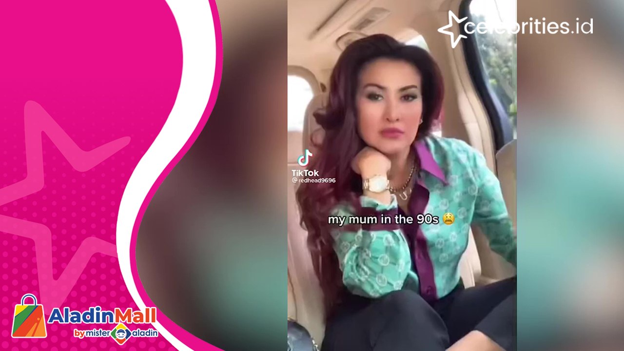 Ikut Tren 90s Mom Challange, Queen Ungkap Masa Lalu Liza Natalia